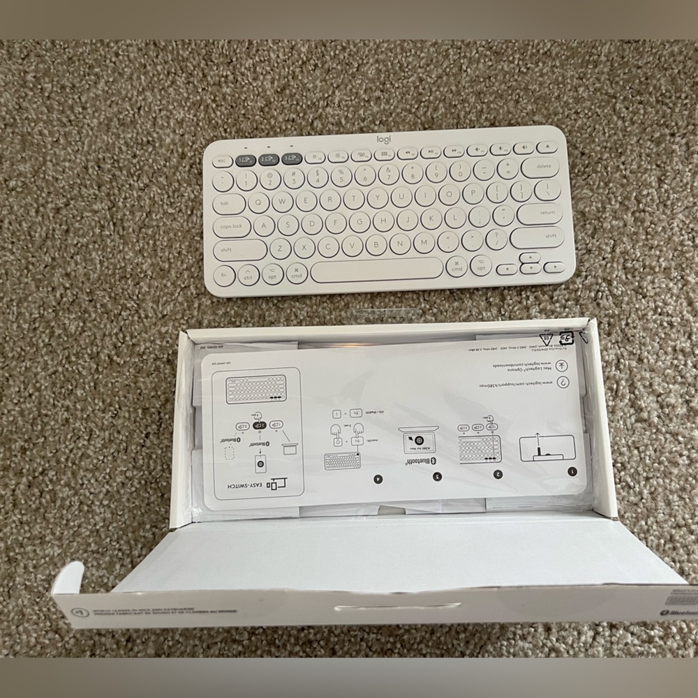 Logitech K380 Multi Device Bluetooth Keyboard - Picture 2 of 6